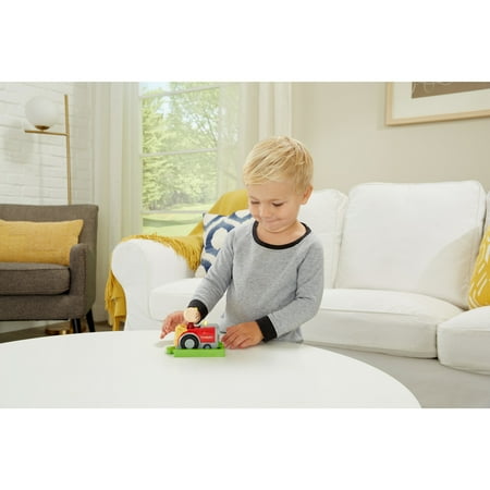 VTech CoComelon™ Go! Go! Smart Wheels® JJ's Tractor & Track JJ CoComelon Electronic Learning Systems with Accessories Included, Baby and Toddler Toys