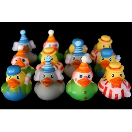 Rhode Island Novelty 2" Carnival Rubber Duck (12 Piece)