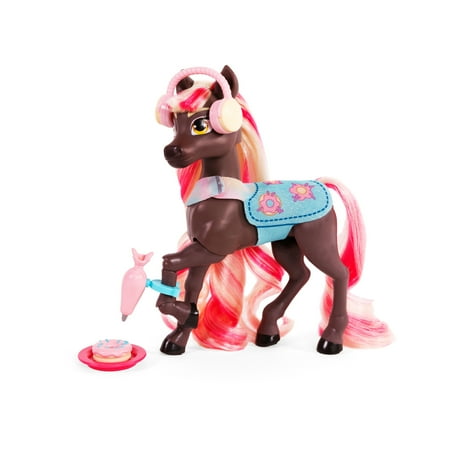 Wild Manes Lana's Pink Tasty Treats Donut Shop Articulated Fashion Horse Doll and Accessories