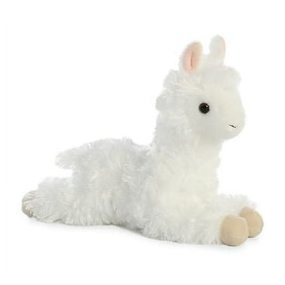 Aurora - Small White Mini Flopsie - 8" Ansy Alpaca - Adorable Stuffed Animal