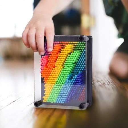 Toymendous Rainbow 3D Pin Art - Kids, Unisex Ages 3+