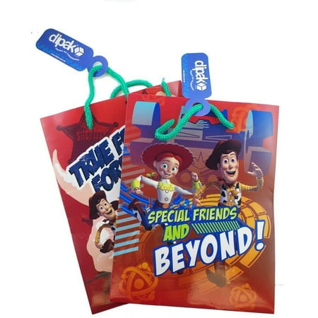 Disney Toy Story Gift Bags - Childrens Gift Bags -2pc set