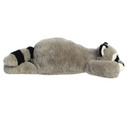 Aurora - Large Gray Snoozles - 18" Raccoon - Laid-back Stuffed Animal