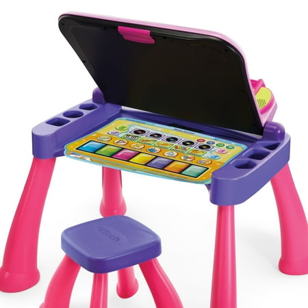 VTech® Touch & Learn Activity Desk™ Deluxe - Pink With Stool