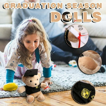 Fridja Graduation Doll, Doctor, Bear, Bear,Graduate, Bear, University Graduation Gift