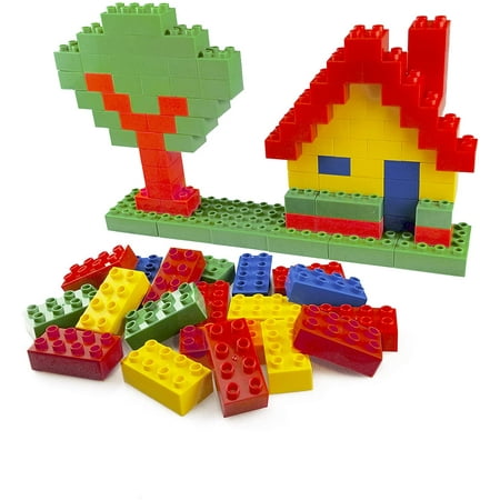 Best Blocks 108 Piece Big Block Set Classic Colors