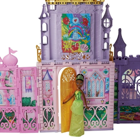 Disney Princess Fold n Go Celebration Castle, Folding Dollhouse