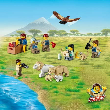 LEGO City Wildlife Rescue Camp 60307 Building Toy for Kids Aged 6 and Up (503 Pieces)