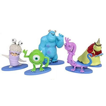 Monsters Cake Topper Set of 5 - Party Supplies, Children's Birthday Cake Decoration