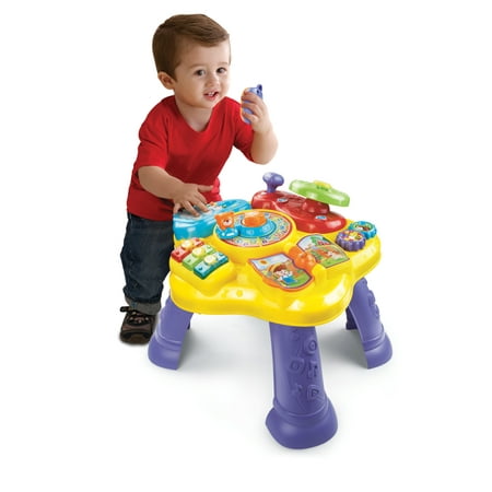 VTech Magic Star Learning Table Alphabet Toys with Accessories Included, Baby and Toddler Toys