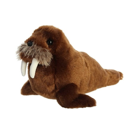 Aurora - Small Brown Mini Flopsie - 8" Walrus - Adorable Stuffed Animal