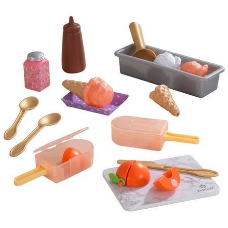 KidKraft Create & Cook™: Peach Popsicles Pretend Play Set