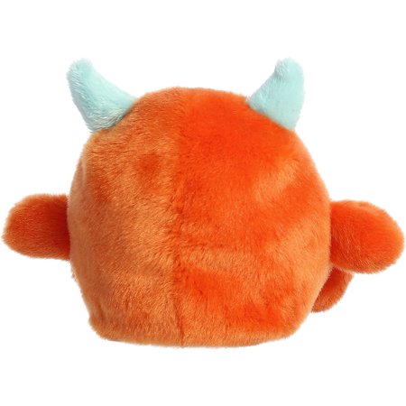 Aurora - Mini Orange Palm Pals - 5" Oggy Monster - Adorable Stuffed Animal