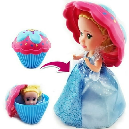 Cup Cake Doll Play House Children's Toy Cake Mini Surprise Doll Deformable Pastry Princess Sweet Girl Birthday Gift