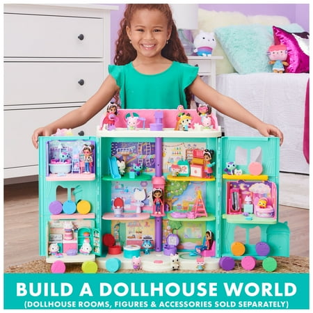 Gabby’s Dollhouse, Bakey with Cakey Kitchen Playset with Figure, for Ages 3 and up