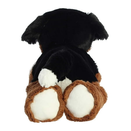 Aurora - Medium White Flopsie - 12" Bernie Mountain Dog - Adorable Stuffed Animal