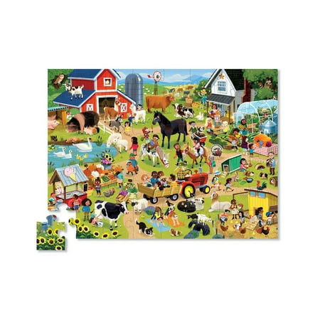 Day at the Museum Jigsaw Puzzle, 48 Piece (Farm)