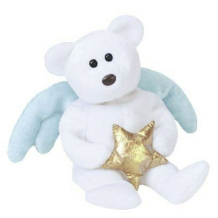 Ty Beanie Baby: Star the Bear - Gold Star | Stuffed Animal | MWMT