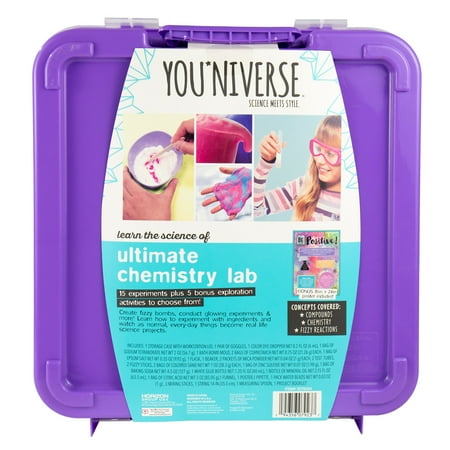 YOUniverse Ultimate Chemistry Lab, Science Kit for STEM Learning, Boys and Girls, Child, Ages 6+