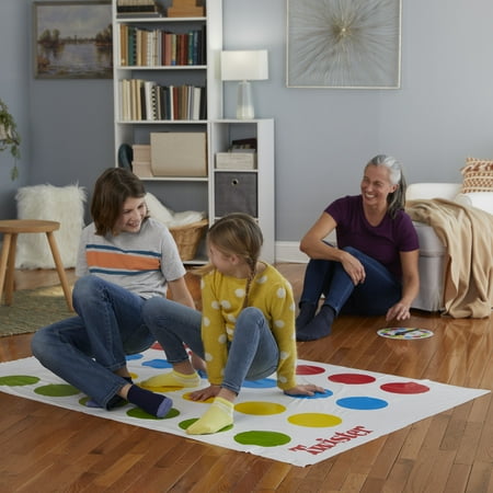 Twister Floor Party Game for Kids, Family Games for 2+ Players, Christmas Gifts for Kids, Ages 6+