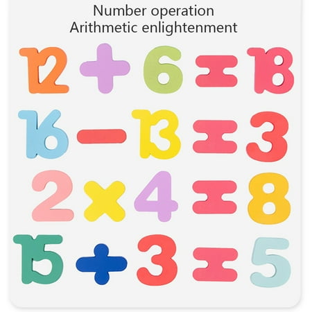 Willstar Wooden Alphabet Number Puzzle,ABC and 123 Letters Sorting Board Blocks Montessori Matching Game Jigsaw Educational Early Learning Toy Gift for Preschool Year Old Kids