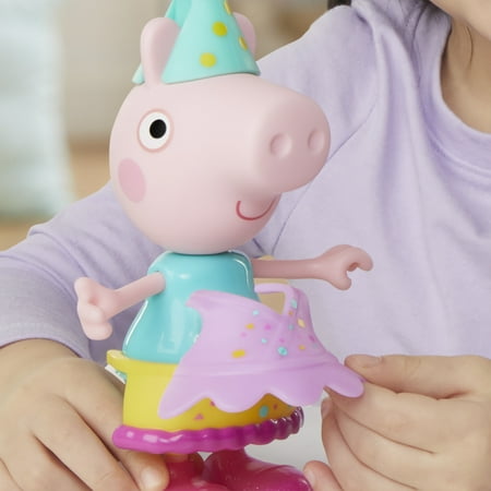 Peppa Pig Celebration Dress-Up 6” Fashion Doll, Preschool Toys, Christmas Gifts for Kids, Ages 3+