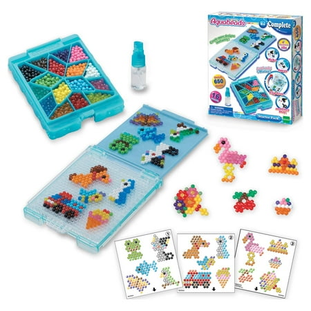 Aquabeads Starter Pack Complete Arts & Crafts Bead Kit for Children - over 650 Beads