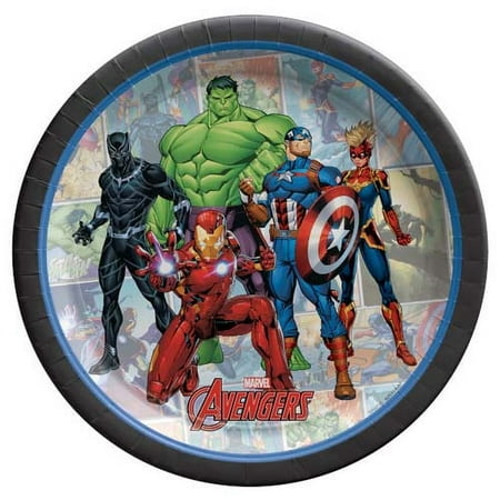 Avengers 'Powers Unite' Small Paper Plates (8ct)