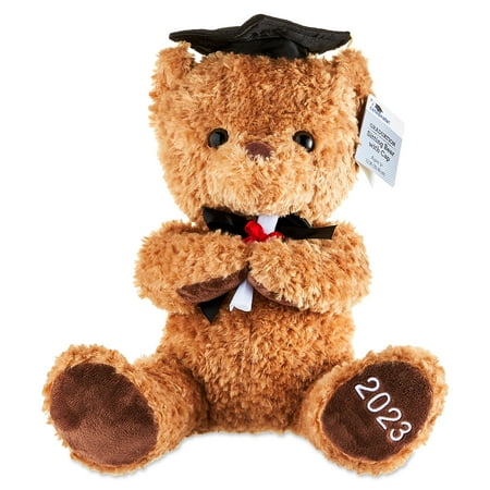 Way To Celebrate 12" Teddy Bear - Graduation 2023 Stuffed Animal Plush Toy