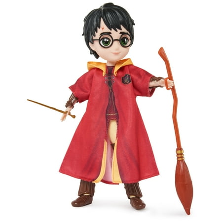 Wizarding World, 8-inch Harry Potter Quidditch Doll Gift Set, for Ages 6+