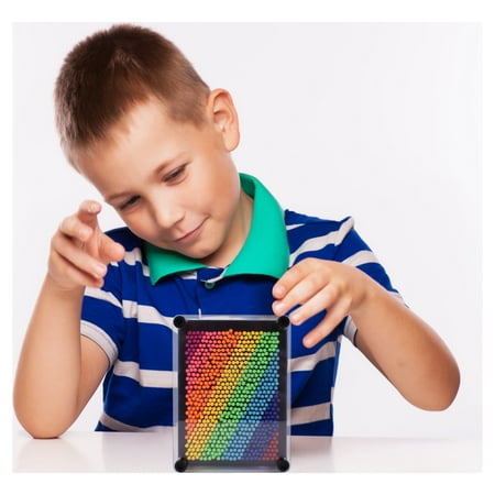 Toymendous Rainbow 3D Pin Art - Kids, Unisex Ages 3+