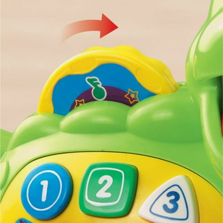 VTech Count and Chomp Dino Electronic Pets with Accessories Included, Baby and Toddler Toys