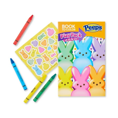 Bendon PEEPS® Play Pack with 8 Page Mini Coloring Book and Crayons