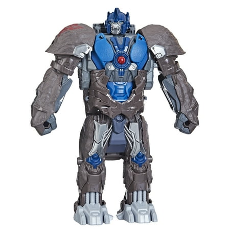 Transformers: Rise of the Beasts Optimus Primal Kids Toy Action Figure for Boys and Girls Ages 6 7 8 9 10 11 12 and Up (9”)