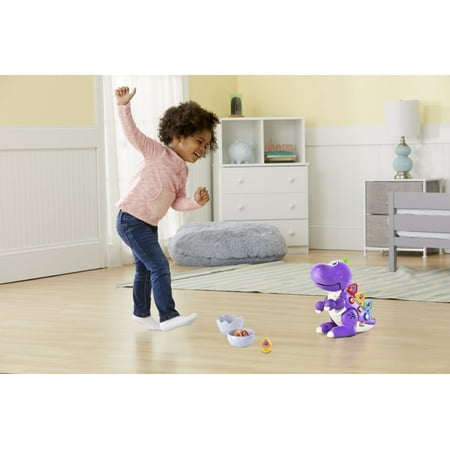 VTech Mix and Match-a-Saurus, Dinosaur Learning Toy for Kids, Purple