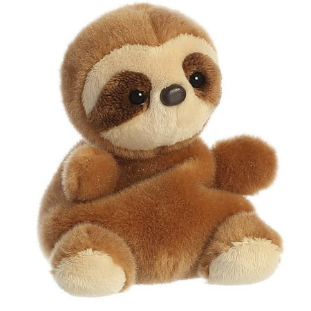 Aurora - Mini Brown Palm Pals - 5" Slomo Sloth - Adorable Stuffed Animal