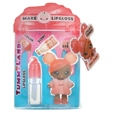 Yummiland Lipgloss Doll - Piper Peach, Ages 4+