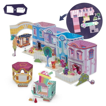 My Little Pony Mini World Magic Epic Mini Crystal Brighthouse Playset with 5 Mini Dolls