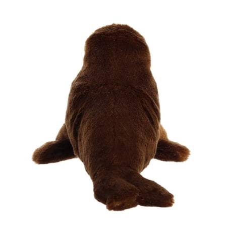 Aurora - Small Brown Mini Flopsie - 8" Walrus - Adorable Stuffed Animal