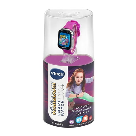 VTech KidiZoom Smartwatch DX4 - Purple Plastic, Metal with Accessories, Baby and Toddler Toys