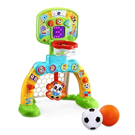 VTech Count & Win Sports Center Toy Sports Equipment with Accessories Included, Baby and Toddler Toys