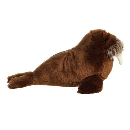 Aurora - Small Brown Mini Flopsie - 8" Walrus - Adorable Stuffed Animal