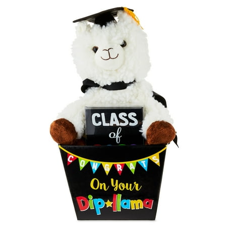 Way To Celebrate Graduation 2-Piece Plush Toy Gift Set, Llama