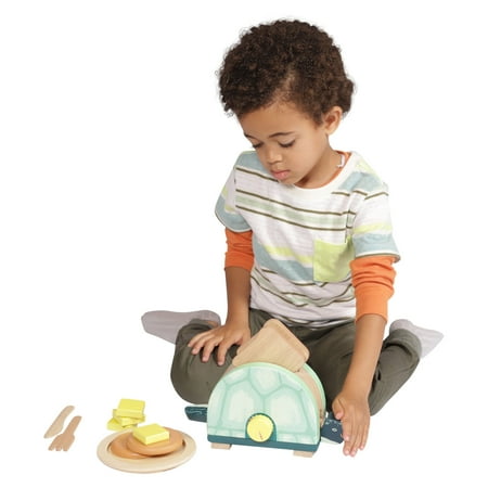 Manhattan Toy Toasty Turtle Toddler & Kids Pretend Play Cooking Toy Set