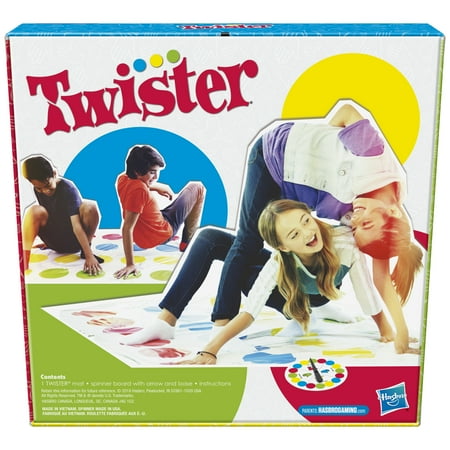 Twister Floor Party Game for Kids, Family Games for 2+ Players, Christmas Gifts for Kids, Ages 6+