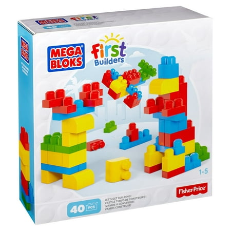 Mega Bloks First Builders Let's Get Building Set