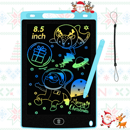 Adofi 8.5-inch LCD Writing Tablet for Kids, Etch a Sketch Writing Board for Kids, Toy for 1 2 3 Year Old Boys Girls, Christmas Gifts for 2 3 4 5 6 7 8 Years Old Girls Boys, Electronics Drawing Board