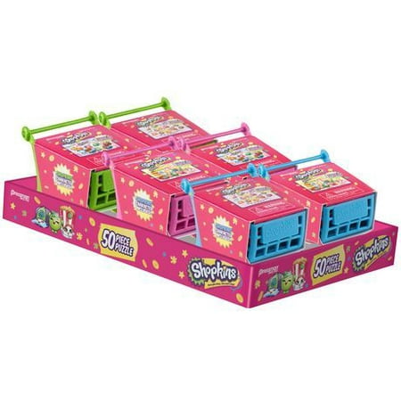 Shopkins Shopping Cart 50 Piece Puzzle, Kids Puzzles by Pressman Toy Co.