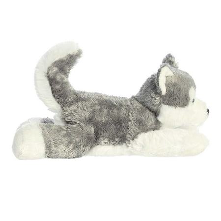 Aurora - Medium Gray Flopsie - 12" Shadow - Adorable Stuffed Animal