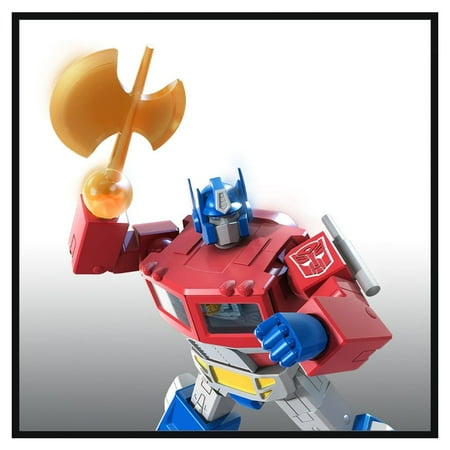 Transformers: R.E.D. Optimus Prime Kids Toy Action Figure for Boys and Girls (4”), Only At Walmart